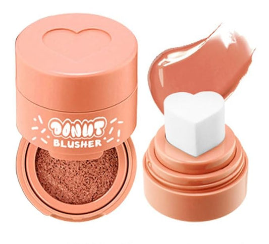 Stamp Liquid Blush Stamp Blush with Heart Shaped Applicator Natural Long Lasting Blush, Light and Airy Makeup for Women (6)-Velvo Beauty