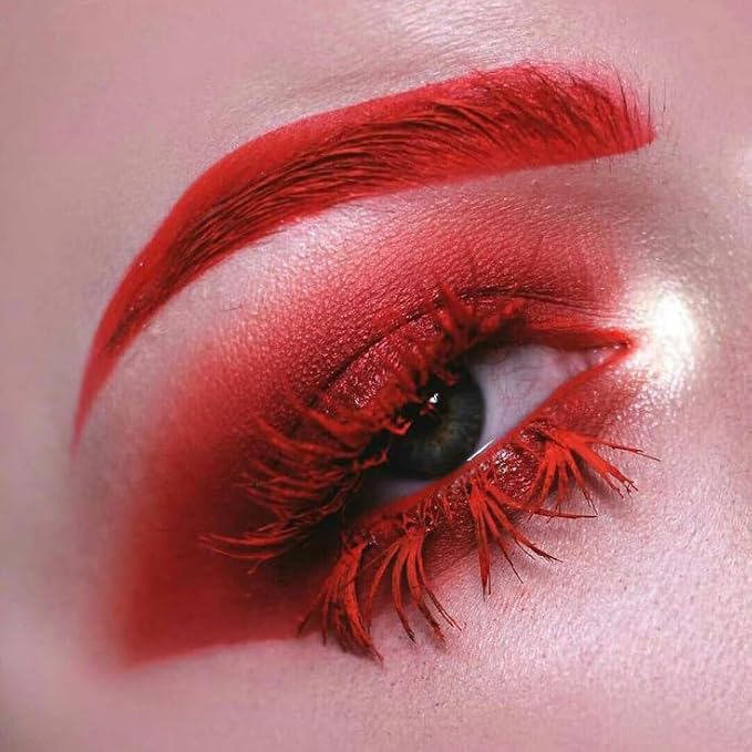 Maydear Red Mascara Waterproof, Smudge-Proof & Long-Lasting, Fast-Dry Lengthening Color Mascara for Bold Lashes-Velvo Beauty