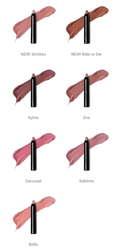 Jolie Color Stick - Moisturizing Lip Colour Crayon - Ultra Modern Jewel-like Gloss W/Brilliant Shine (Sylvie)-Velvo Beauty