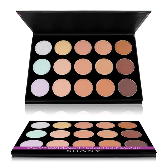 SHANY Cream Concealer/Camouflage Color Correcting Palette - Layer 2 - Refill for the 6 Layer Mini Masterpiece Collection Makeup Set-Velvo Beauty