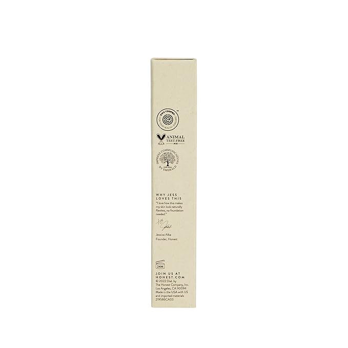 Honest Beauty Fresh Flex Concealer with Niacinamide + Vitamin E + Hyaluronic Acid | Vegan + Cruelty free | Nutmeg, 0.17 fl oz-Velvo Beauty
