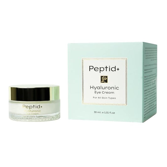YL Hyaluronic Acid Eye Cream for All Skin Types, Moisturizing and Hydrating Under Eye Moisturizer for Dark Circles & Puffiness, Smooths Fine Lines (1 Fl Oz, 30 ml)-Velvo Beauty