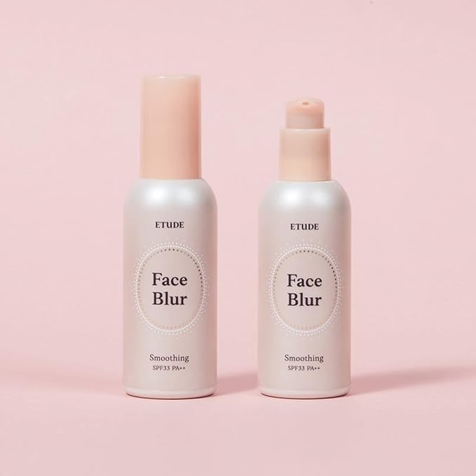 ETUDE Face Blur Smoothing SPF 33 PA ++ (21AD) | Multi-Makeup Coral Base Primer with Smoothening Effect and UV Rays Protection for a Milky Skin | Korean Makeup-Velvo Beauty