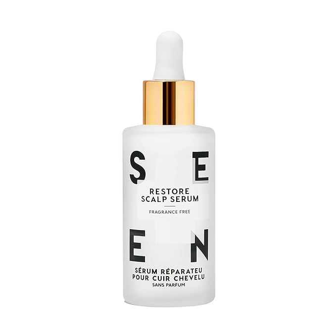 SEEN Restore Scalp Serum, Fragrance-Free - Clinically Proven, Dermatologist-Developed Hydrating Serum, Promotes Healthy Scalp, Safe for Sensitive & Eczema-Prone Skin-Velvo Beauty