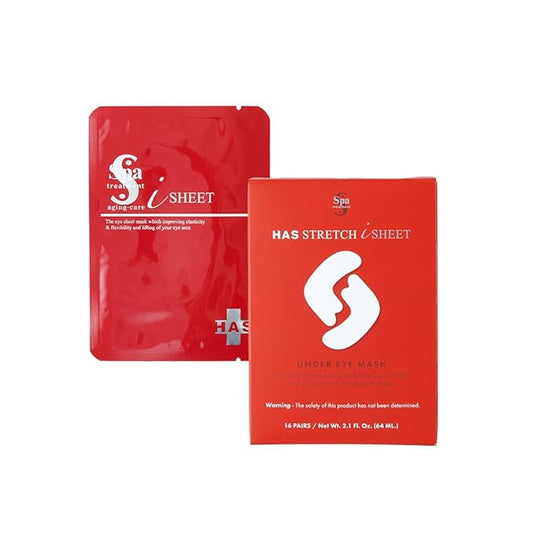 Spa Treatment HAS Stretch iSheet Under Eye Patches (32 Sheets)-Velvo Beauty