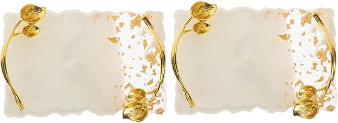 FOMIYES 2pcs Nail Palette Vintage Nail Plate White Resin-Velvo Beauty