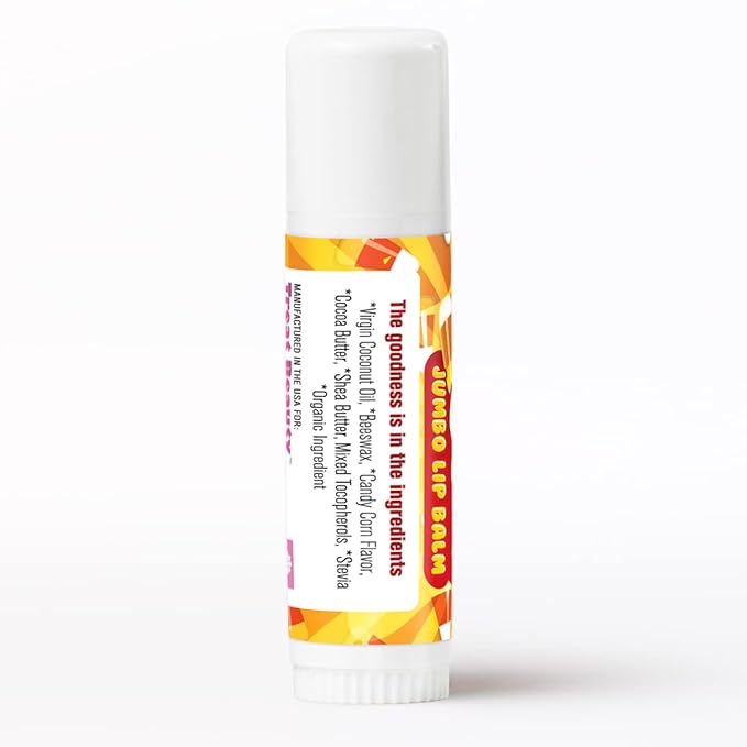 TREAT© Jumbo - Cruelty Free .50 OZ (CANDY CORN LIP BALM)-Velvo Beauty