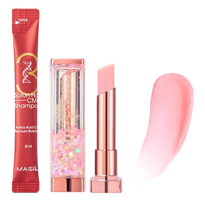 Sparkle Cute Lip Balm, Color Changing, Moisturizing, Shimmery Finish, #01 Ballerina-Velvo Beauty