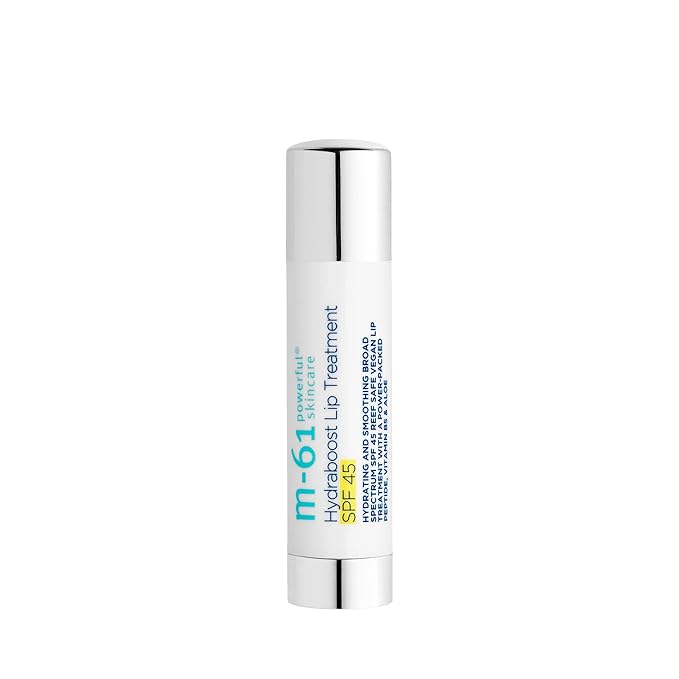 M-61 Hydraboost Lip Treatment SPF 45 - Hydrating and smoothing broad spectrum SPF 45 reef safe vegan lip treatment with a power-packed peptide, vitamin B5 & aloe-Velvo Beauty