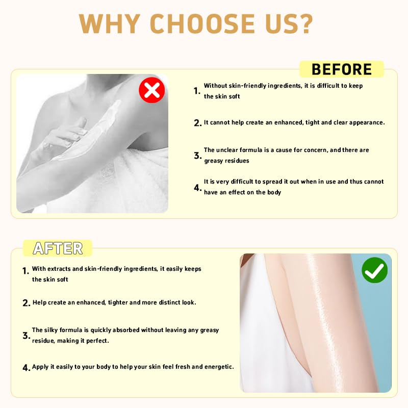 Champagne Lift Body Creme,lift firming body creme, with Luxe-Lift Firming Complex & Pink Pepperslim,Deep Hydration & Smoothing, Hydrates Dry Skin Arms & Legs (Vanilla)-Velvo Beauty