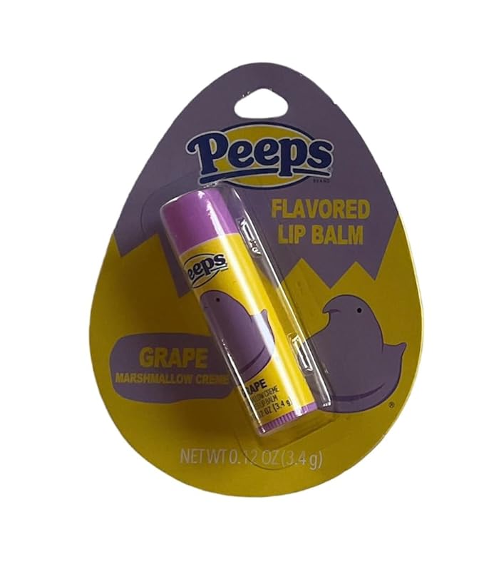 Peeps Lip Balm Set of 4 Scented Marshmallow Cream Flavors-Velvo Beauty