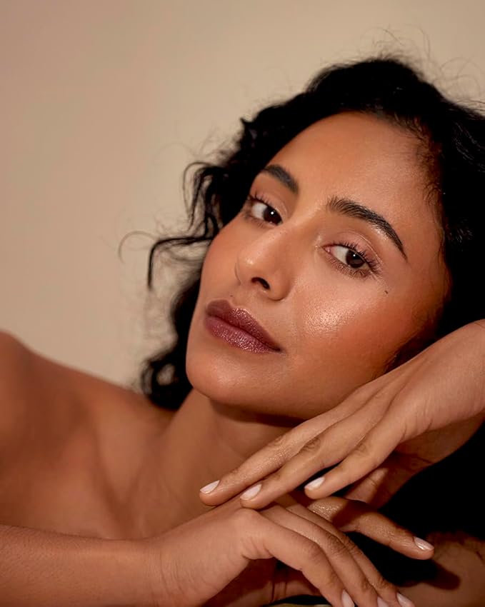 Henné Organics Luxury Lip Tint - Moisturizing, Sheer Natural Color - Nightfall (Dark Red)-Velvo Beauty