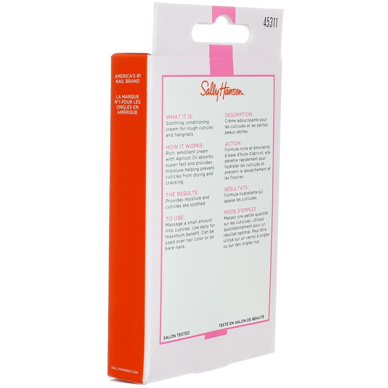 Sally Hansen Cuticle Massage Cream 0.4 Ounce (12ml) (6 Pack)-Velvo Beauty