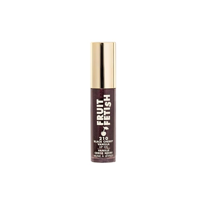Milani Lip Oil with Vitamin E for Instant Hydration, Fruit Extract Infused Lip Treatment and Moisturizing Lip Gloss - Black Cherry Vanilla-Velvo Beauty