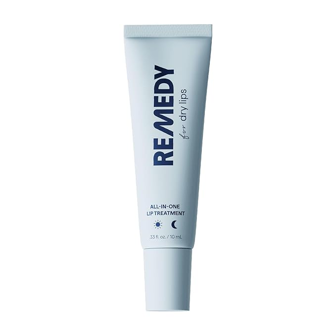 Remedy for Dry Lips - Hydrating and Healing Lip Balm Ointment with Ceramides, Peptides, and Dimethicone - Repairs Dry, Cracked Lips - By Dermatologist Dr. Shah-Velvo Beauty