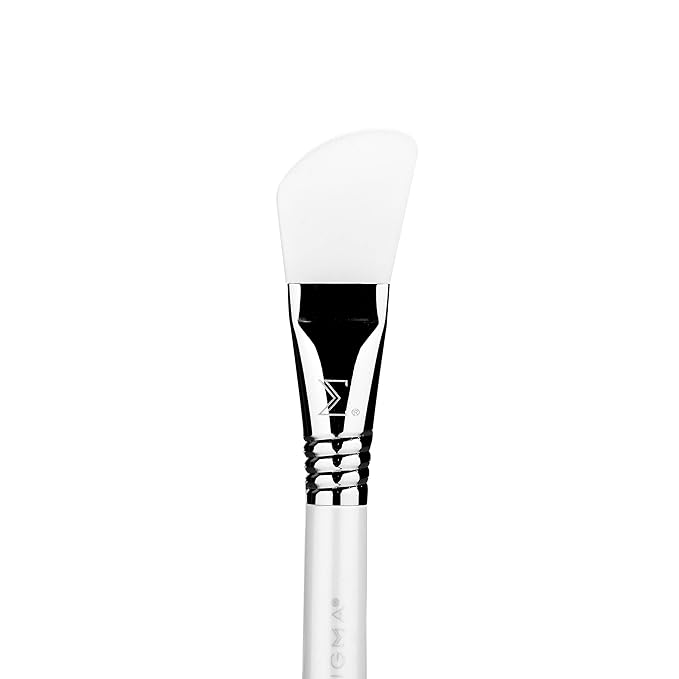 Sigma Beauty S01 Clay/Mud Mask Skincare Brush – Silicone Skincare Tool for Applying Skincare Products to Face and Skin, Face Mask Brush Applicator for Mud and Clay Masks (1 Pc)-Velvo Beauty