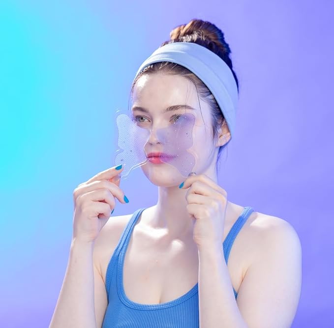 Butterfly Multi Jello Patch morpho blue-Velvo Beauty