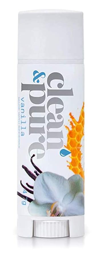 Lip Balm (Vanilla) | Manuka Honey Conditioning Lip Care with 100% All Natural Beeswax and Vitamin E Oil | Flavored Lip Balm for Dry, Chapped Lips | Made in Australia…-Velvo Beauty