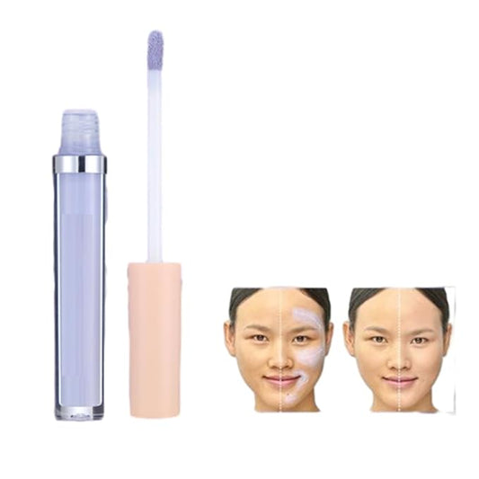 MAEPEOR Liquid Conceal Contour 7 Colors Cream Lightweight Liquid Concealer Contour Makeup for Concealing Blemishes, Brighten Dark Circles (Color 02 Purple)-Velvo Beauty