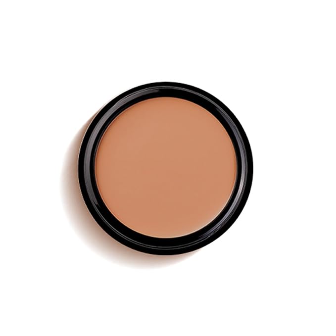 Mallofusa Single Color Face Makeup Concealer Foundation Palette Creamy Moisturizing Contouring 0.49oz (Light Coffee)-Velvo Beauty