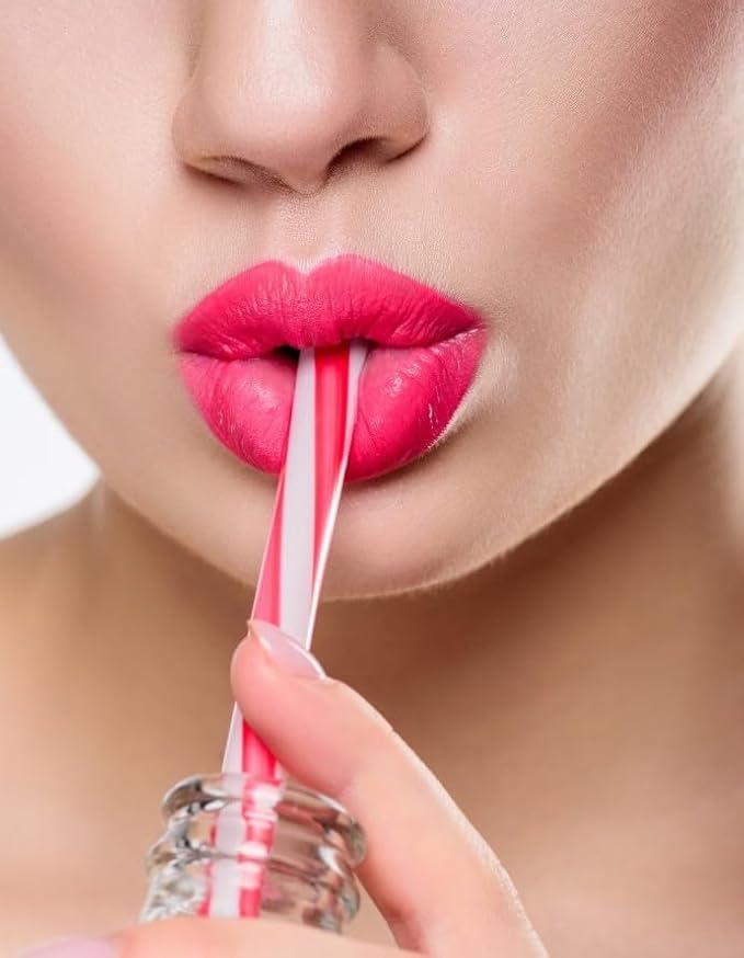 BEAUTY ADDICT Collagen Lip Mask - Strawberry Pout Lip Shine-Velvo Beauty