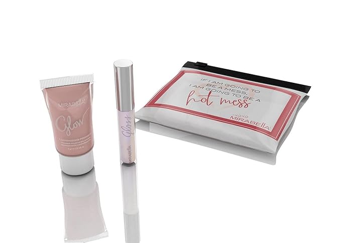 Mirabella Beauty You Glow Girl Gift Set - Mini Lip Gloss and Luminizing Facial Primer Gift Set-Velvo Beauty
