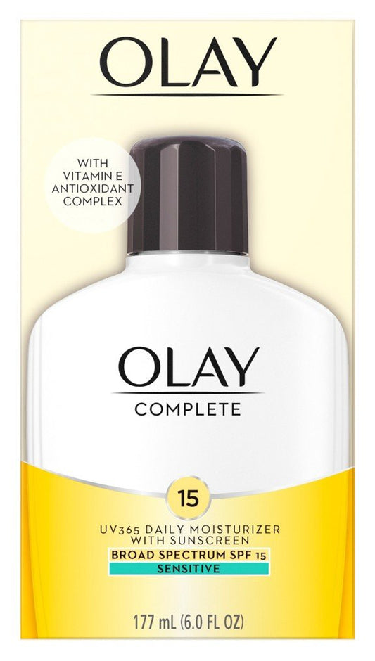 Olay All Day Moist Wss Se Size 6z Olay Compleat All Day Moisturizer W/Sun Screen Sensitive 6z-Velvo Beauty