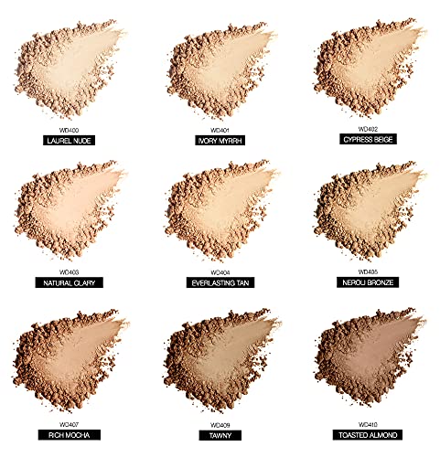 Palladio Dual Wet and Dry Foundation Refill Pan with Sponge, Squalane Infused, Apply Wet for Maximum Coverage or Dry for Light Finishing and Touchup, Minimize Fine Lines, All day Wear (TAWNY)-Velvo Beauty