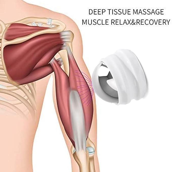 Cold Massage Roller Ball - Gifts for Boyfriend Him Men Women, Stays Cold for 6 Hours, Muscle Recovery Tools,Personal Care Massage Essentials,Rapidly Relieve Muscle Pain and Tension-Velvo Beauty