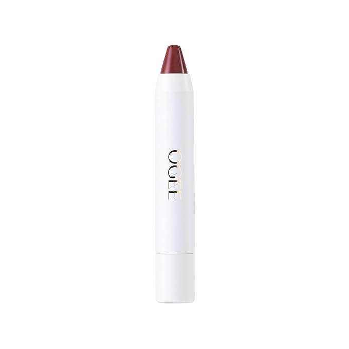 Ogee Tinted Sculpted Lip Oil - Lip Stain Made with 100% Organic Coconut Oil, Jojoba Oil, and Vitamin E - Best as Lip Balm, Lip Color or Lip Treatment - NOLANA-Velvo Beauty