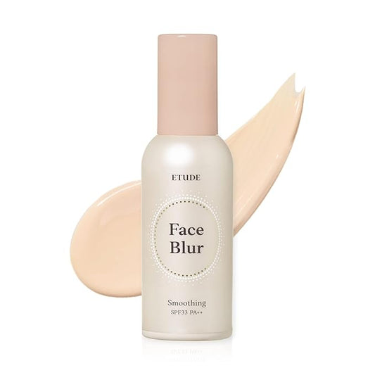 ETUDE Face Blur Smoothing SPF 33 PA ++ (21AD) | Multi-Makeup Coral Base Primer with Smoothening Effect and UV Rays Protection for a Milky Skin | Korean Makeup-Velvo Beauty