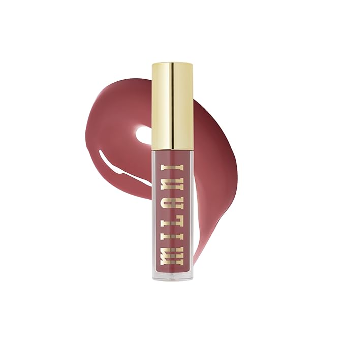 Milani Keep It Full Nourishing Lip Plumper - Rosewood (0.13 Fl. Oz.) Cruelty-Free Lip Gloss for Soft, Fuller-Looking Lips-Velvo Beauty