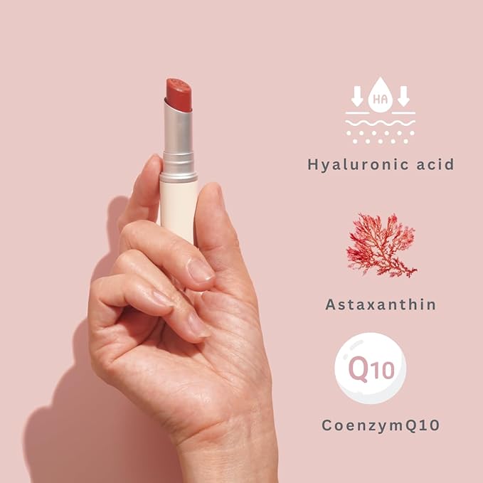 Natural Lip Balm - Anti-Aging with 100%-grassfed Beef Tallow, CoQ10, Astaxanthin, Hyaluronic acid - Ultra Moisturizing, Conditioning, All natural, Organic, Made in USA-Velvo Beauty