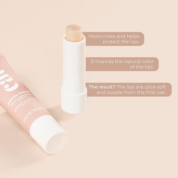 PINK ME NOW, Exfoliating Rosy Lip Balm, Daily Natural Lip Balm with 3-in-1 Action, (4g)-Velvo Beauty