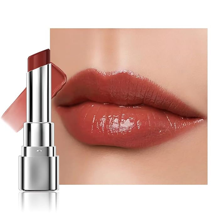 1Pcs Tinted Lip Balm Moisturizing Lipstick – Warm Orange Brown Sheer Hydrating Lip Color for Dry Lips – Nourishing Lip Balm for All Women with a Subtle Natural Scent (S03 Autumn)-Velvo Beauty