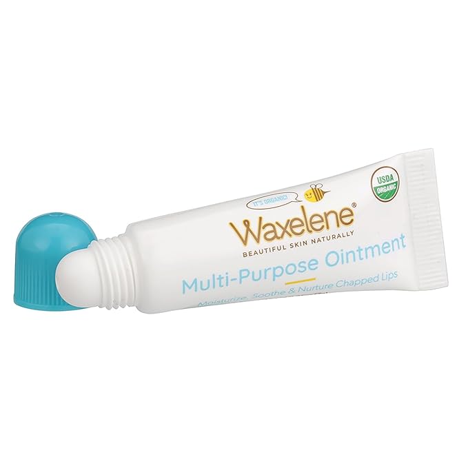 Waxelene Multi-Purpose Ointment, Organic, Lip Tube, Single-Velvo Beauty