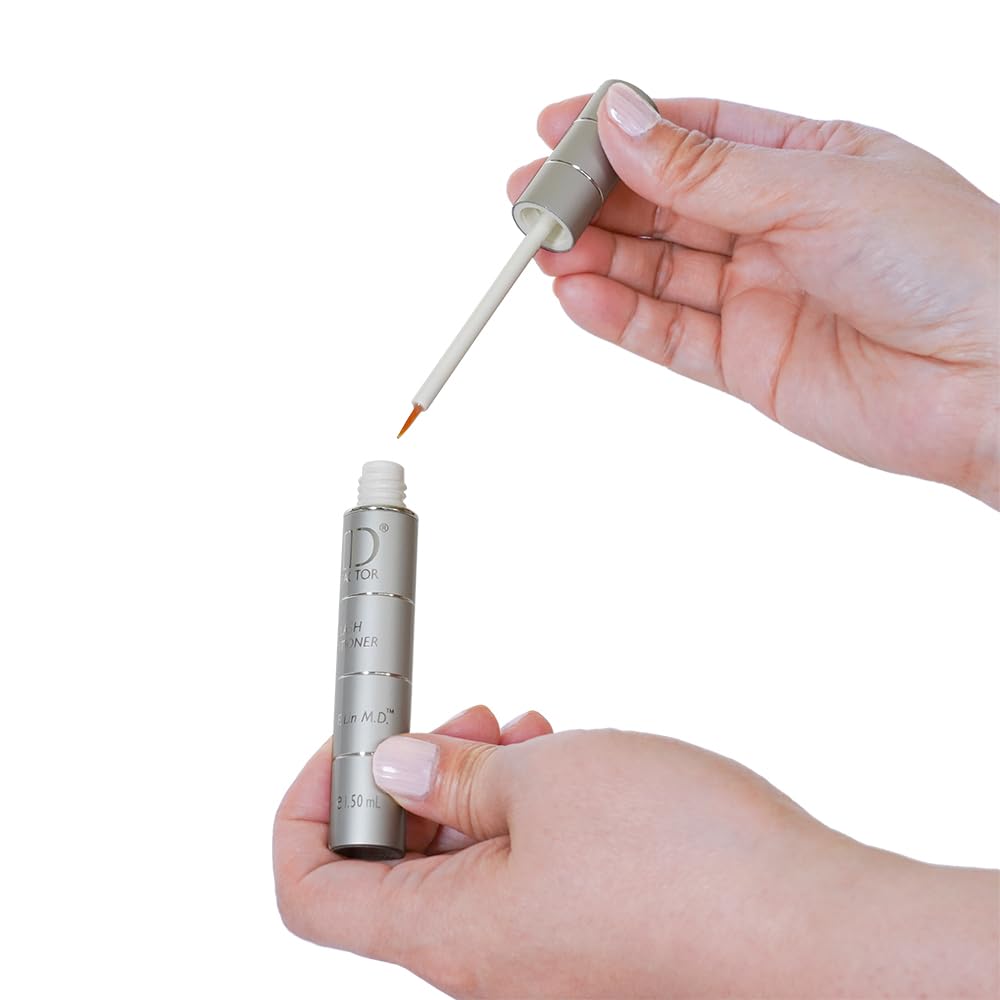 MD Lash Factor Eyelash Conditioner – 0.05 fl oz Trial Size – Lash Growth Serum with Biotin and Peptides, Ideal for First-Time Users-Velvo Beauty