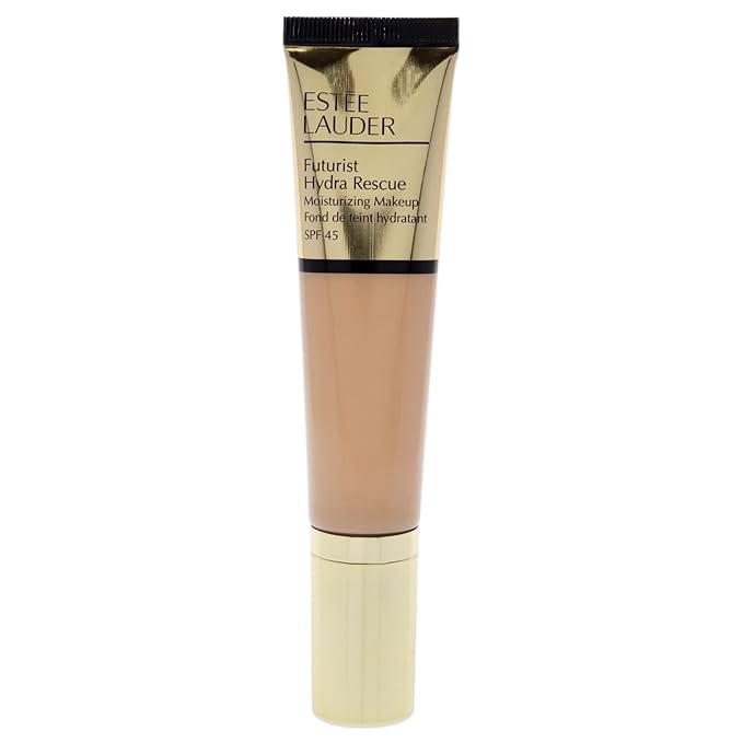 Estée Lauder Futurist Hydra Rescue Moisturizing Foundation SPF 45, 12 Hour Glow, 1.2 oz., 3W1 Tawny-Velvo Beauty