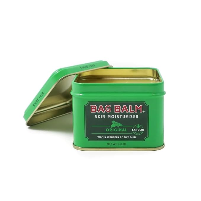 Bag Balm Vermont's Original for Dry Chapped Skin Conditions - Hand & Body (4 Ounce (Pack of 3))-Velvo Beauty
