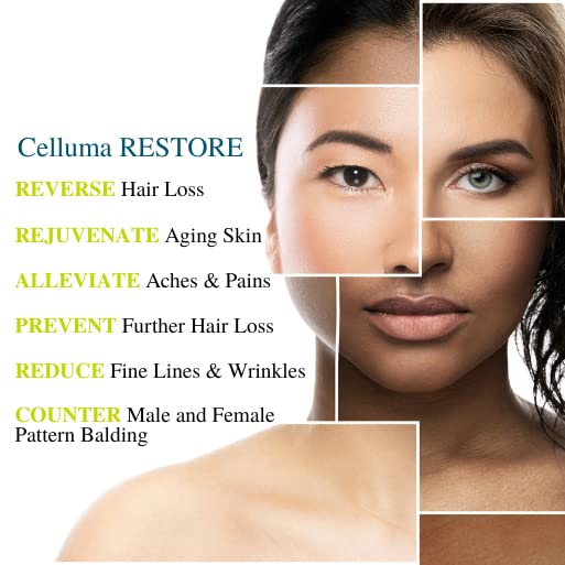 Celluma Restore | The Ultimate Red Light Therapy Device with FDA-Cleared Hair Regrowth, Anti-Aging, and Pain Relief Settings-Velvo Beauty