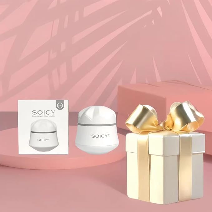 Facial Roller Stainless Steel Eye and Face Ice Massage Roller 360 Degree Rotate Ice Massage Roller Beauty Skin Care Tool-Velvo Beauty