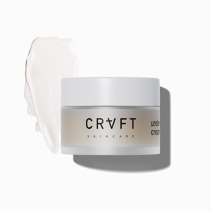 CRVFT Under Eye Cream | Brighten Dark Circles/Reduce the Appearance of Puffy Eyes | Peppermint Scented w/Caffeine | 30-Day Supply [.25 ounces]-Velvo Beauty