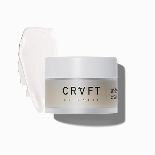CRVFT Under Eye Cream | Brighten Dark Circles/Reduce the Appearance of Puffy Eyes | Peppermint Scented w/Caffeine | 30-Day Supply [.25 ounces]-Velvo Beauty