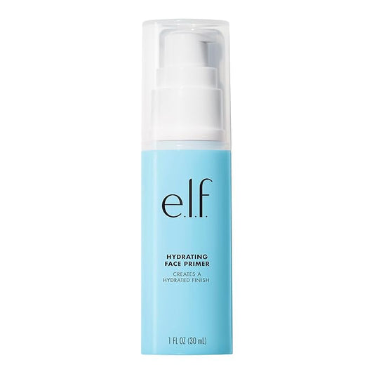 e.l.f. Hydrating Face Primer, Makeup Primer For Flawless, Smooth Skin & Long-Lasting Makeup, Fills In Pores & Fine Lines, Vegan & Cruelty-free, Large-Velvo Beauty