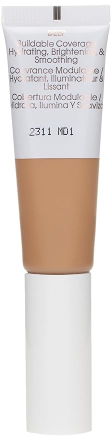 FLOWER BEAUTY By Drew Barrymore Get Real Serum Concealer - Brightens Skin + Blurs Blemishes - Hydrating Serum- Deep-Velvo Beauty