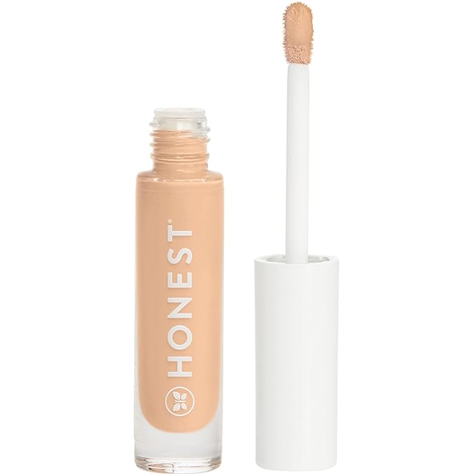 Honest Beauty Fresh Flex Concealer with Niacinamide + Vitamin E + Hyaluronic Acid | Vegan + Cruelty free | Cream, 0.17 fl oz-Velvo Beauty