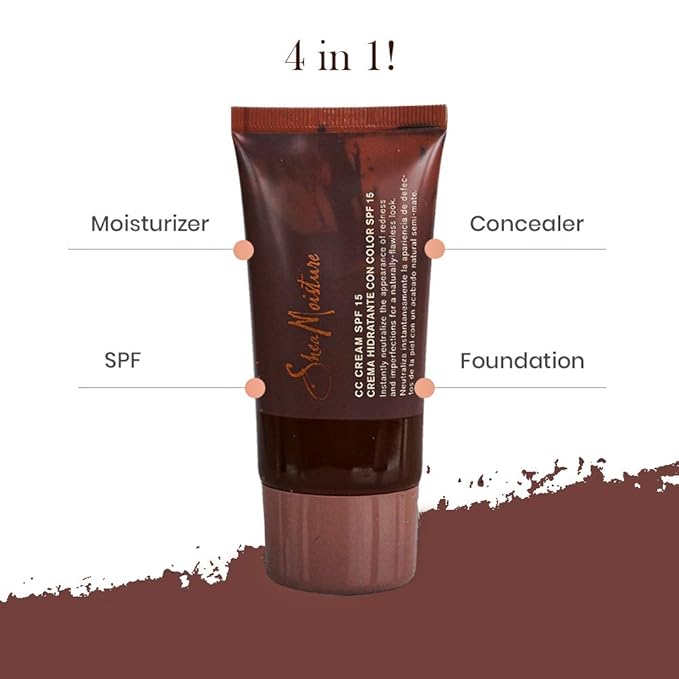 Shea Moisture CC Cream SPF 15 - Deep-Velvo Beauty