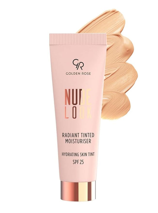 Golden Rose Nude Tinted Moisturizer For Face Tone Smart Sunscreen SPF 25 (FAIR TINT)-Velvo Beauty