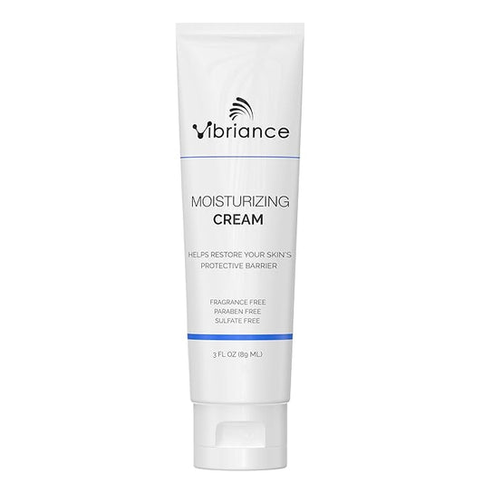 Vibriance Moisturizing Face Cream, 3 Fl Oz - Nourishing and Non-Greasy with Plant-Based Ingredients - Softening, Ultra-Hydrating, Fast-Absorbing Facial Moisturizer Cream for All Skin Types-Velvo Beauty