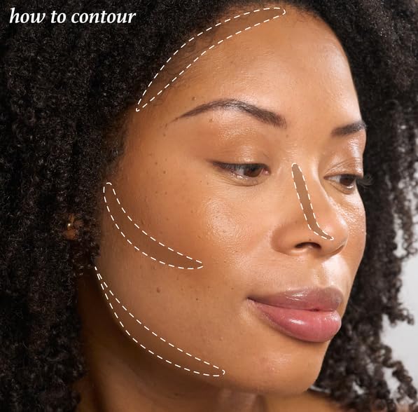 Julep Skip the Brush Cream to Powder Bronzer & Contour Stick - Melted Cocoa Medium skin tones - Long Lasting Blendable and Buildable Color -Multi-Use 2-in-1 Blush and Lip Makeup Stick-Velvo Beauty